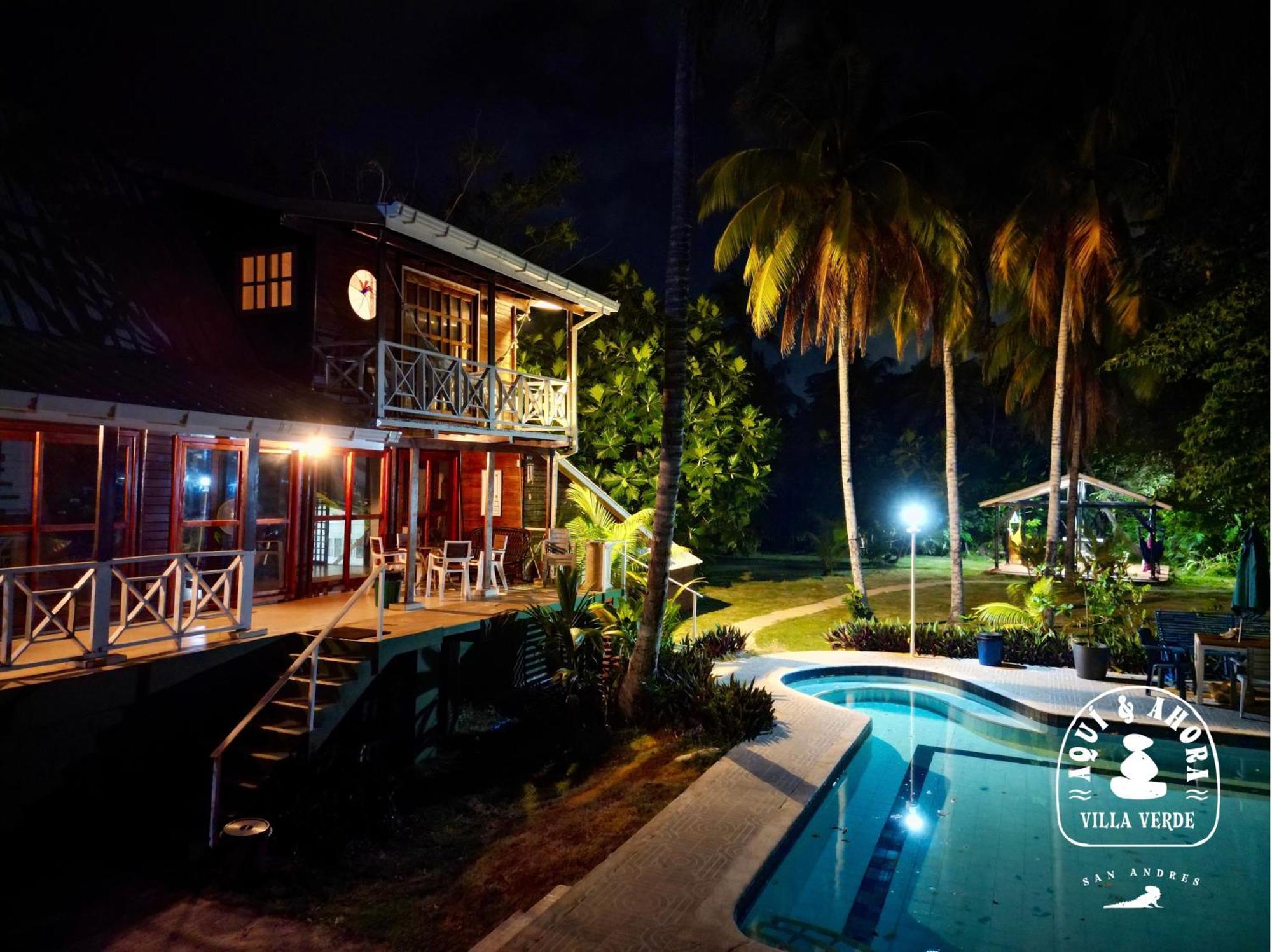 Aqui Ahora At Villa Verde San Andrés Exteriör bild