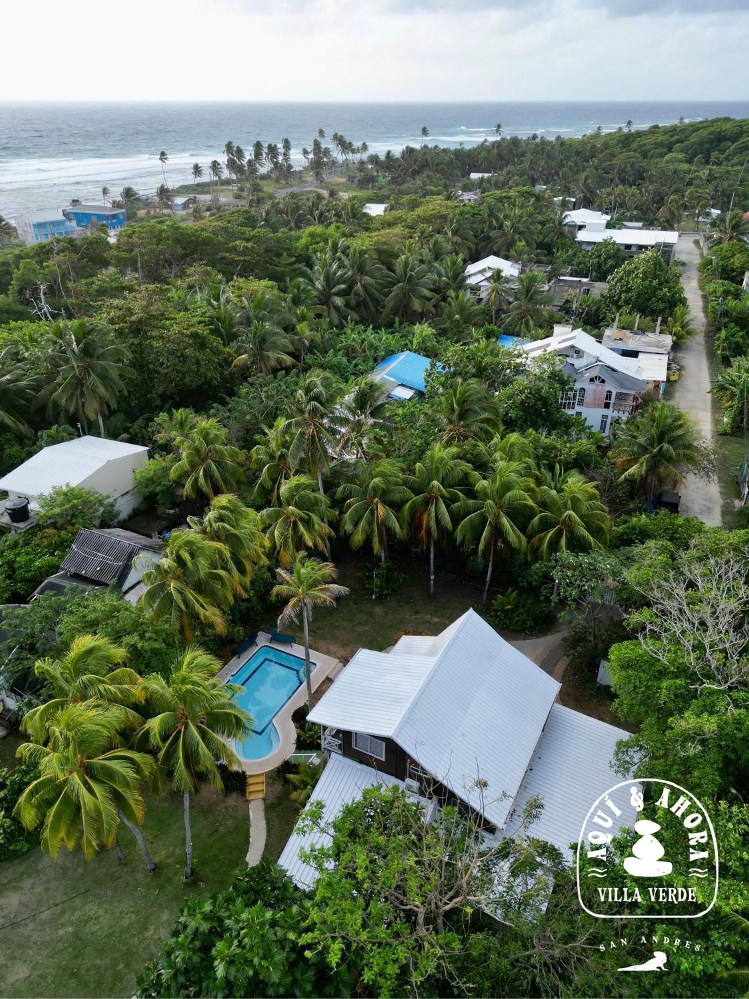 Aqui Ahora At Villa Verde San Andrés Exteriör bild