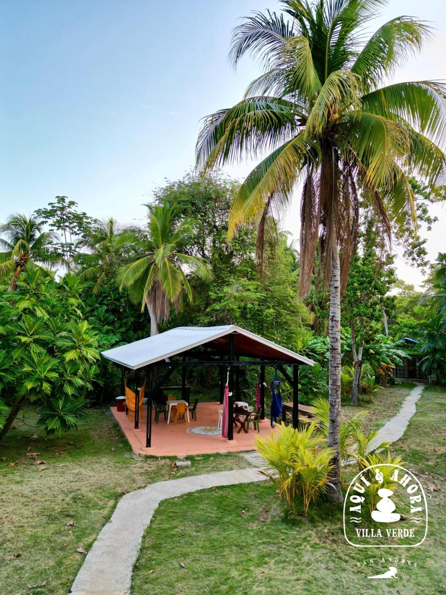Aqui Ahora At Villa Verde San Andrés Exteriör bild