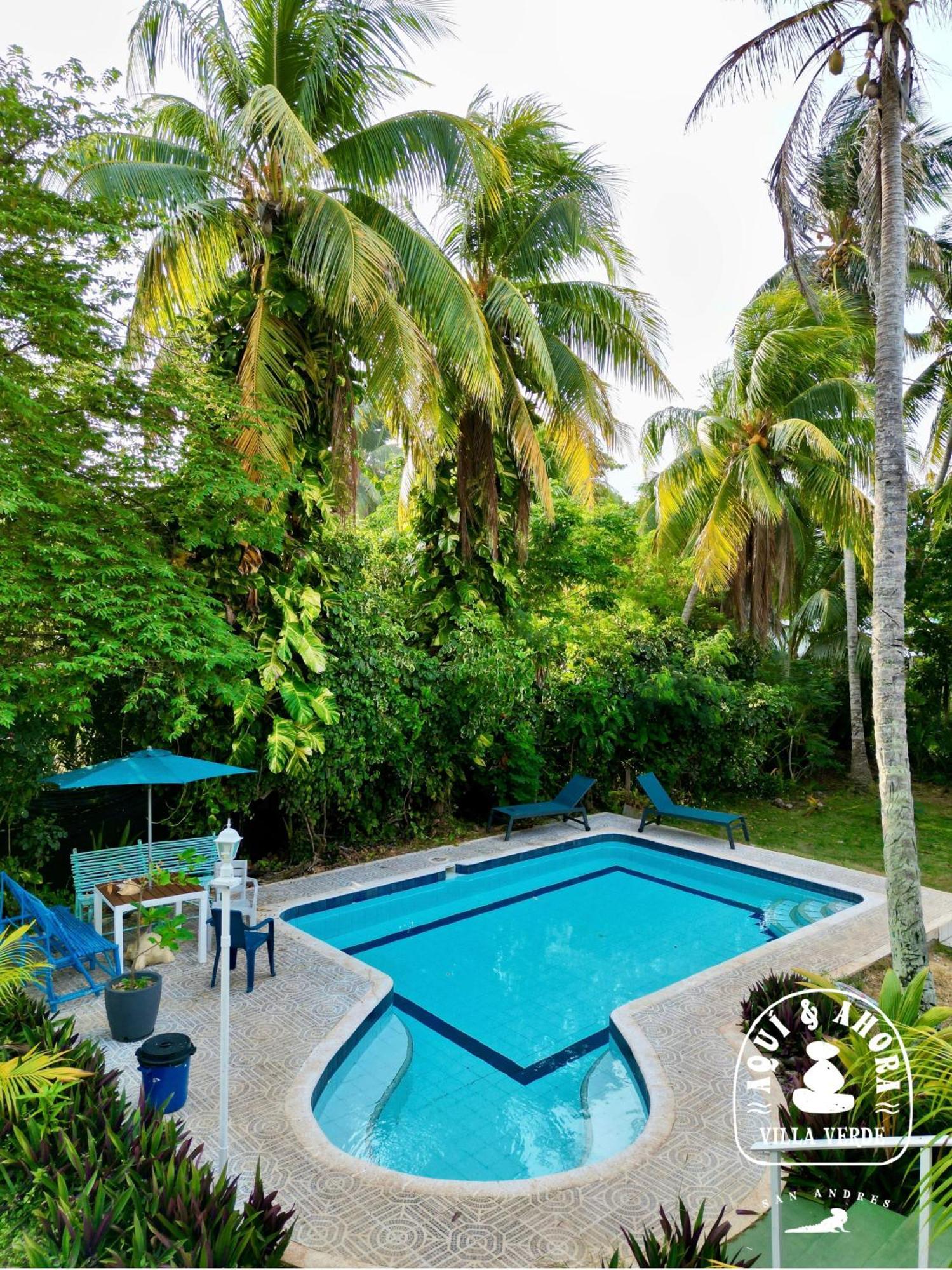 Aqui Ahora At Villa Verde San Andrés Exteriör bild