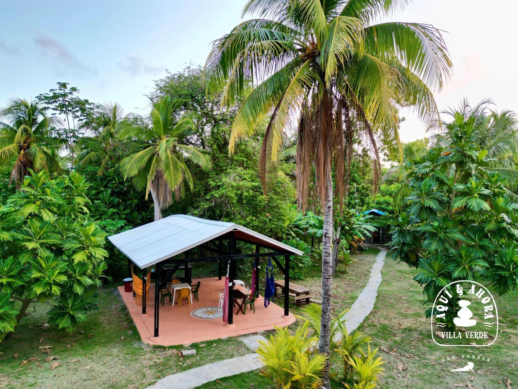 Aqui Ahora At Villa Verde San Andrés Exteriör bild