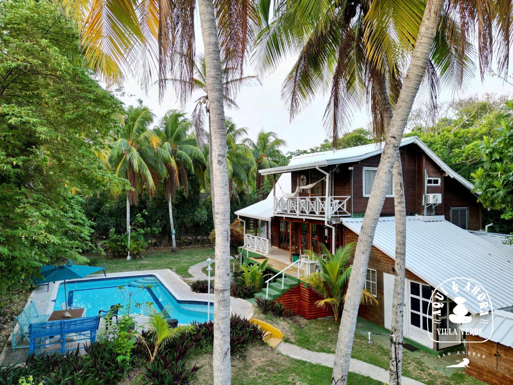 Aqui Ahora At Villa Verde San Andrés Exteriör bild